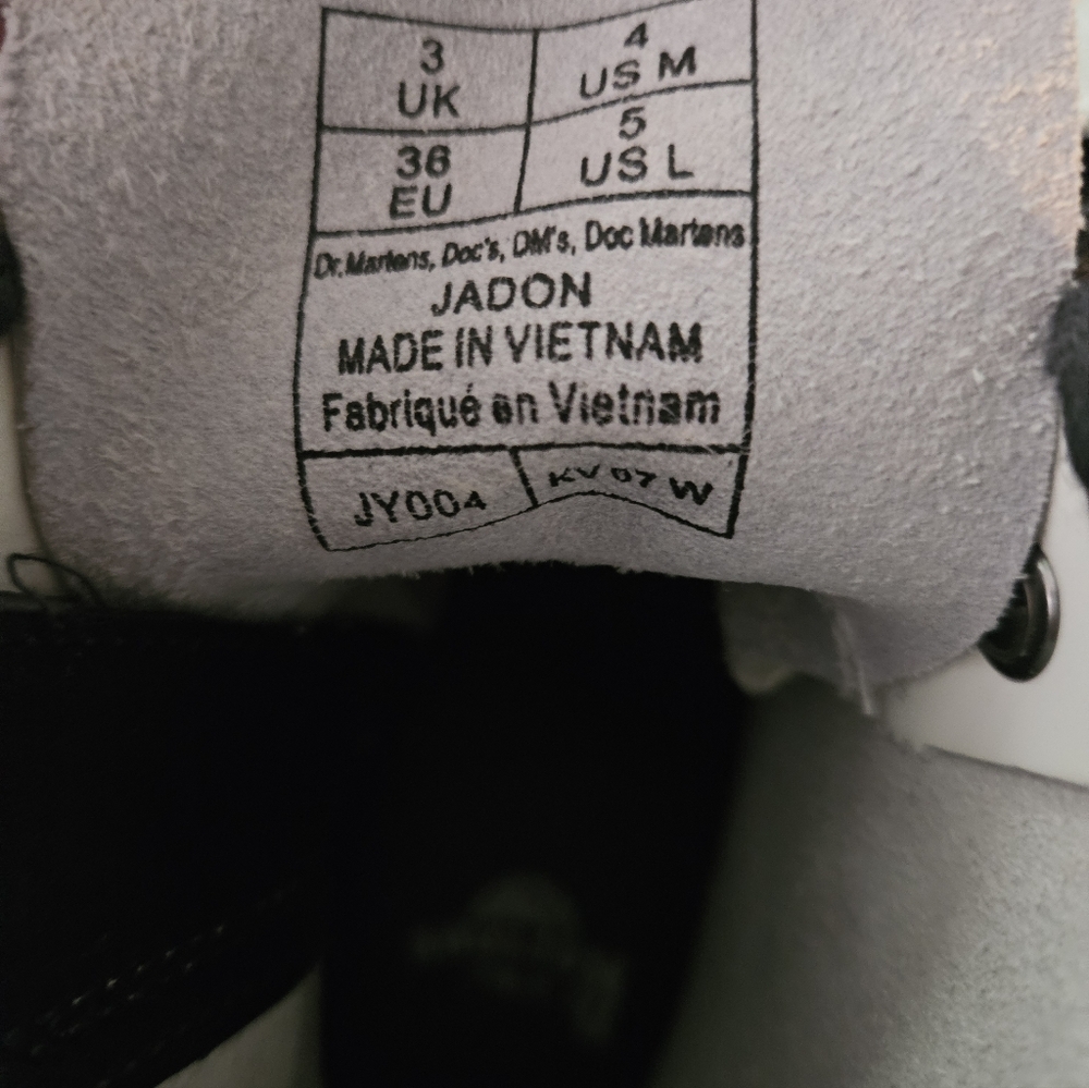 Dr. Martens White Jadon Platform Boots — NWOB - Picture 7 of 7